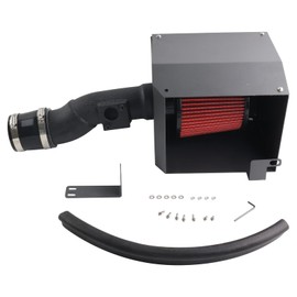 StarTechAuto High Flow Cold Air Intake Pipe Heat Shield Kit Aluminum Short Ram Intake Compatible with Honda Civic 2016+ 1.5L Turbo Non-Si ​Engine Parts