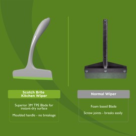 Scotch-Brite Plastic Kitchen Wiper (Grey)