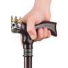 Asterom Handmade Wood Walking Cane for Men - Skull King