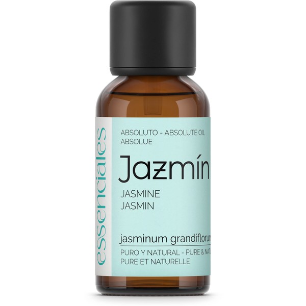 Essenciales - Absolute Jasmine Oil 100% Natural 30ml | Jasminum Grandiflorum Essential Oil