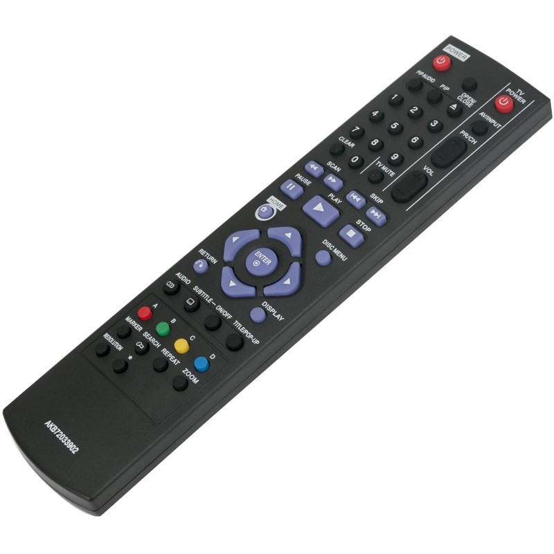 ALLIMITY AKB72033902 Sub AKB72033901 Remote Control Replaces LG Blue Ray