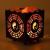 CRYSTAL DECOR Himalayan Pink Salt Lamp Basket & Dimmer Cord