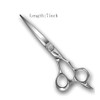 Titan Scissors | Offset Hair Cutting Japanese Style Scissors |