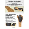 GORIX Bike Ergo Grips Cork Bar End Lock On Handlebar