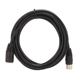4 Pin DIN Connector Cable 9.8ft 4 Pin DIN Male to Female Connector Cable Adapter for Car AV Equipment Beauty Equipment 3 Meters / 9.8ft