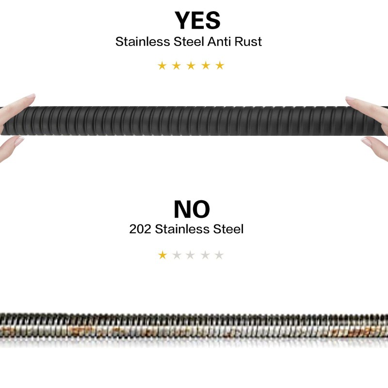 RUMOSE 79 inches Shower Hose Shower Head Extension Hose Extra