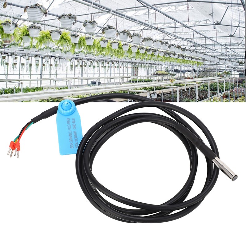 Soil Moisture Sensor Digital Soil Temperature Humidity Probe I²C Output