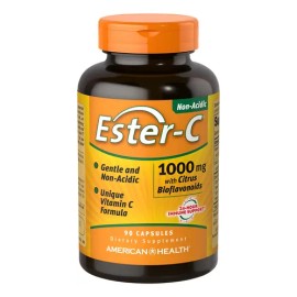 Ester 1000mg Vitaminas Bioflavonoides American Health Cápsulas