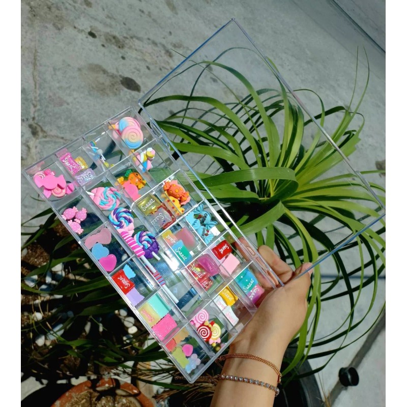 K&H Estuche Decoración De Uñas Modelo Dulces Nail Cute Accesorio