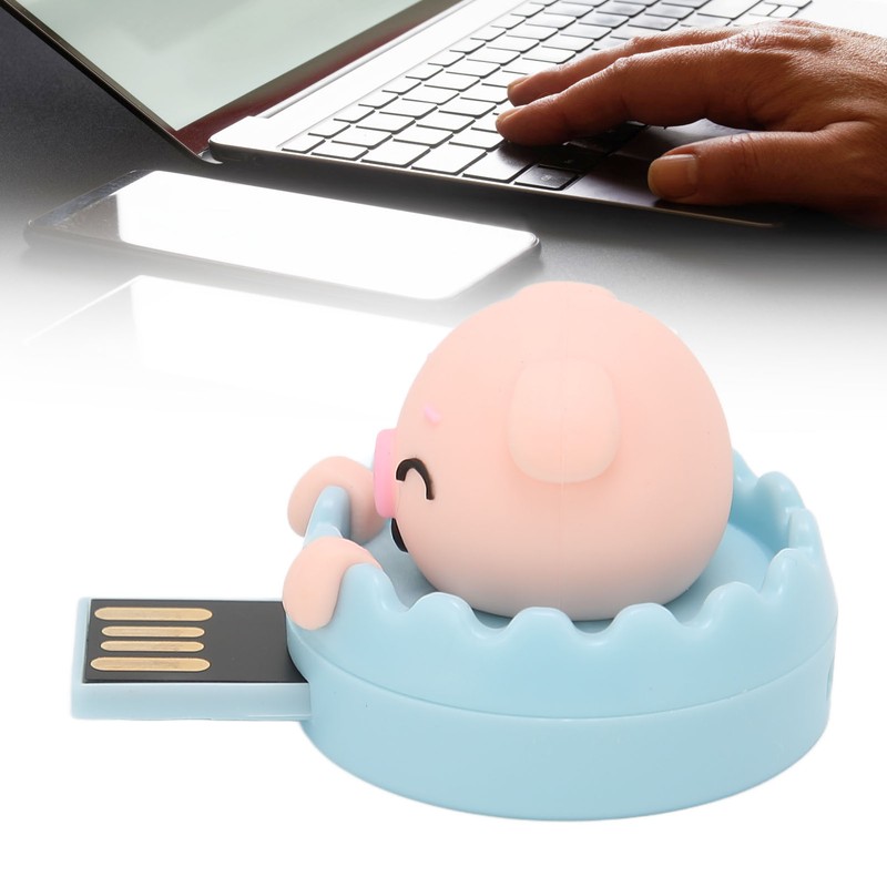 U Disk Cute Pig USB Interface Hot Swap Anti Electromagnetic