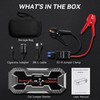 COOGEO Car Battery Jump Starter Portable, 2000A Jump Starter Battery