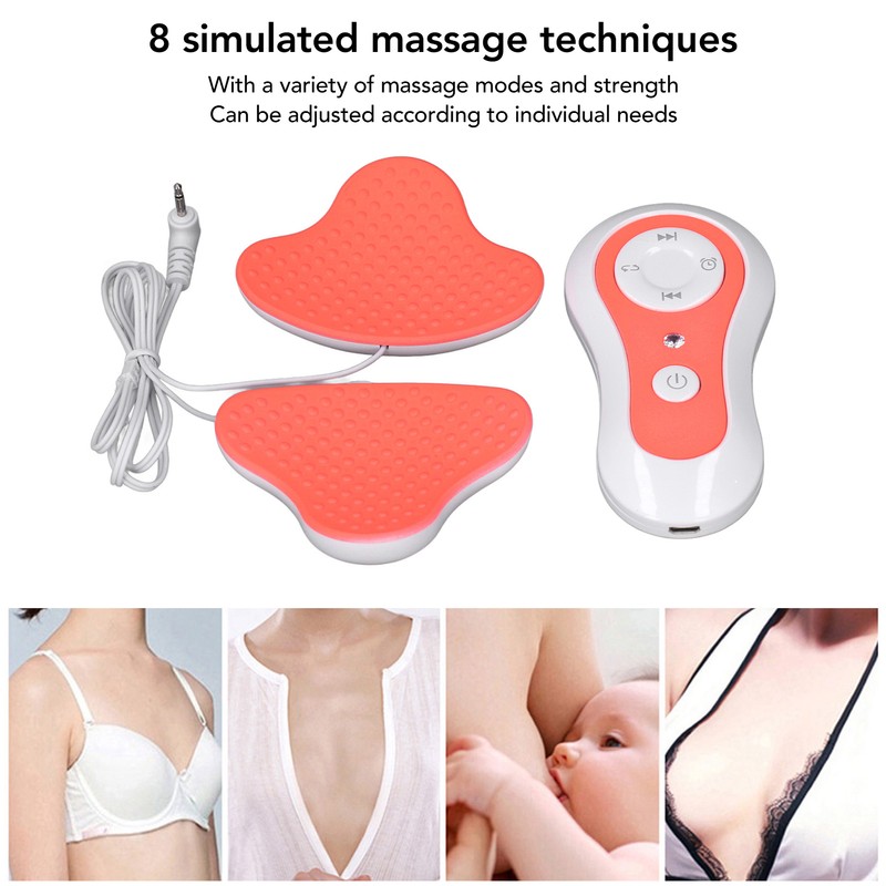 Chest Massage Machine Multi Modes Strength Promote Circulation Rechargeable Chest