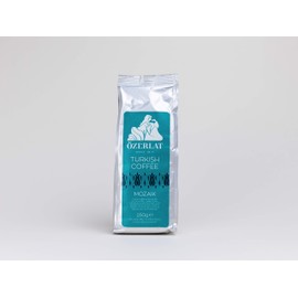 Ozerlat Real Turkish Coffee - MOZAIK 250gr | Medium Roast | Brazil and Colombia Arabica Beans, Ground | Premium Artisan Blend