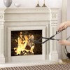 AGM Fireplace Tongs, 26" Fire Pit Accessories Firewood Log 2-Tongs