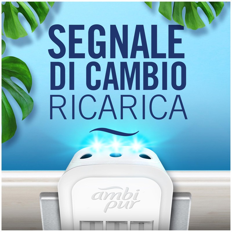 Ambi Pur 3Volution Starter Kit Diffusore Elettrico Per Ambienti Programma