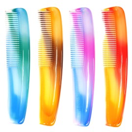 Maple Dressing Hair Comb Combo Set for Men,Women Detangling (Multicolour) Assorted, Pack of 4