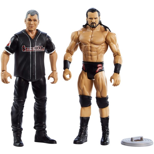WWE Drew McIntyre vs Shane McMahon Battle Pack with Two 6-inch Articulated Action Figures & Ring Gear