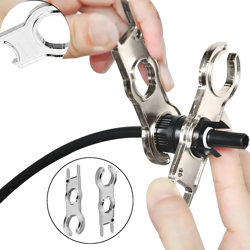 2 PCS Solar Spanner Set MC4 Connectors Spanners Handy Wrench