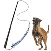 GOOSEEN Flirt Pole for Dogs Interactive Dog Toys for Large