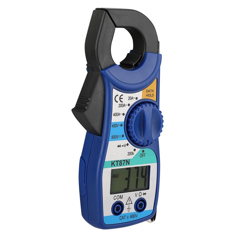 KT87N 600V/450V DC/AC Digital Clamp Meter 20-400A Ammeter Digital Multimeter