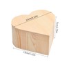 Pack of 2 Wooden Boxes with Lid, Small, 13 x