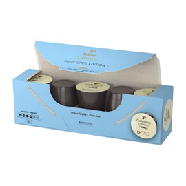 Tchibo Cafissimo Espresso Vanilla Coffee Capsules, Pack of 10 (Espresso, Aromatic with Fine Vanilla Notes), Sustainable & Fair Trade, Limited Edition