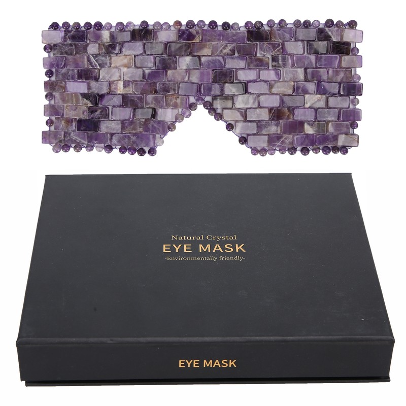 Eye Relax Mask Face Massager Natural Jadestone Reduce Dark Circle