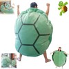 Wearable Turtle Shell Pillows,51in Tortoise Plush Pillow,Giant Wearable Turtle Shell