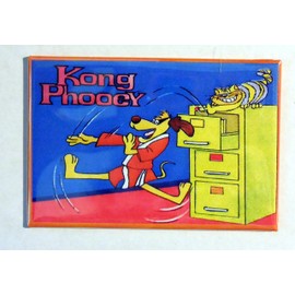 HONG KONG PHOOEY LUNCHBOX VINTAGE ART 2" x 3" Fridge MAGNET SET OF 2 refrigerator lunch box nostalgic retro