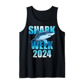 Shark 2024 Week Passion For Shark Lover Family Scuba Diver Tank Top