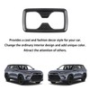 Hyorabyn Carbon Fiber Pattern Center Console Car Accessories for Toyota