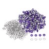 Kozelo Grommets Kit 200set-[3mm 1/8" Hole] Metal Eyelets Grommet Tool