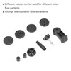Solar Fountain Pump Multi Nozzles Efficient Small Landscape Floating Fountain