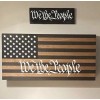 Handmade Expertly Hand-crafted MADE IN THE U.S.A, Charred American Flag
