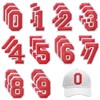 FR 30 Pcs Iron on Numbers Patches, Varsity Numbers 0-9