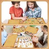 Kosiz 12 Pcs Giant Treasure Island Map Sticker Scenes Include