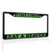 Metal Insert License Plate Frame Save A Tree Eat Beaver