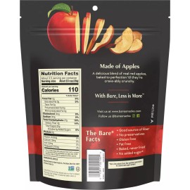 Baba Ana Bare Fruit Chips Crispy Reds 3.4 oz (Pack of 12)