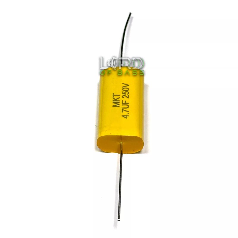 Lord of Bass 2pcs 4.7uF 250V Metallized Polyester Film Capacitor