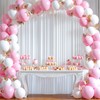 10 x 8FT White Backdrop Curtains for Wedding Drapes for