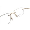 Circleperson Rimless Titanium Eyeglass frames Men Hingeless Light weight 55-18-140,