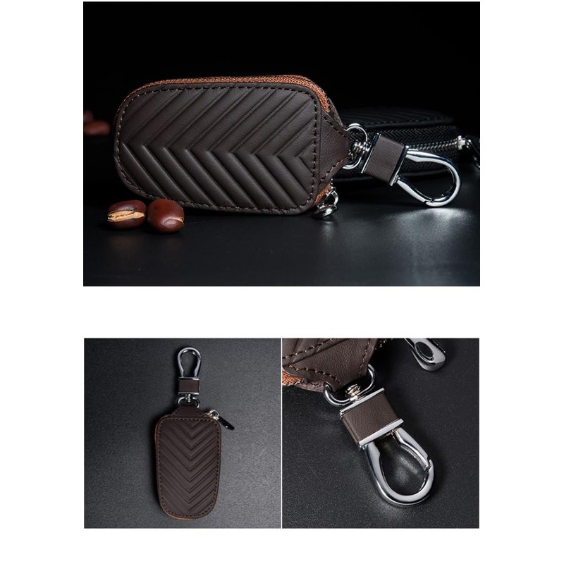 Car Key Fob Cover, Key Case for Keychain Car Auto