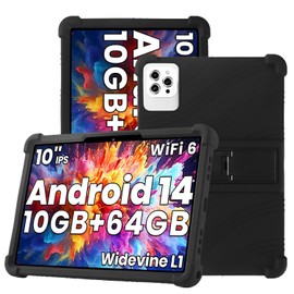 JBuwsdan Compatible with Moderness MB1001/aiprotablet C20e K10/YOSAVlOR YQCP20 Tablet Soft Silicone Case For FEZAWIO F10 F11/Jeazans Jzpad-X11/DOOGEE T10/ANTEMPER D115 10.1 inch Tablet - Black (Black)