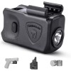WARRIORLAND Tactical Flashlight with Holster For Glock 17/G19/G21/G22 Gen 3