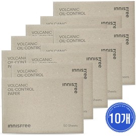 Innisfree Volcanic Clay Hanji Oil Blotting Paper 50 Sheets (10 Packs) / 이니스프리 화산송이 한지 기름종이 50매 10개