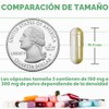 Size 3 Clear Empty Gelatin Capsules, 500 Count, Halal &