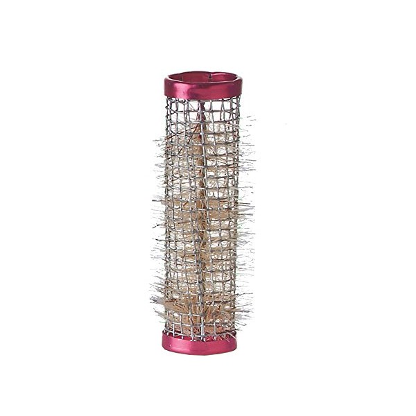Comair 7000898 Wire Winders with Bristles, Length 63 mm, Pack of 12, Red
