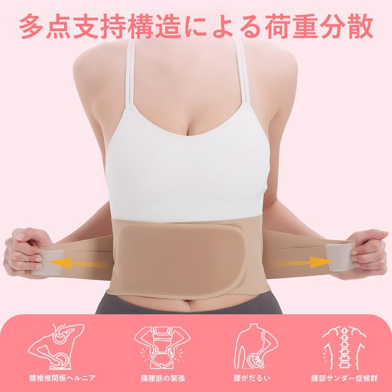 RANDY SUN Men's and Women's Mesh Lumbar Support, Ultra-thin (1mm)