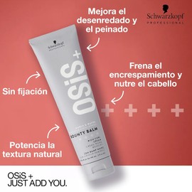 OSIS - Bounty Balm Bálsamo 150 ml, Crema de Rizos, Realza Rizos y Ondas, Controla Encrespamiento, Aporta Brillo Sedoso y Suave, para Todo Tipo de Cabello, Nutre y Calma el Cabello, sin Fijación