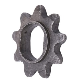 Motor Sprocket 9T 25H Engine Pinion Gear Chain Sprocket H Shaped for MY1020 Motor Engine Engine Gear for MY1020 Motor, 9 Teeth 25H Chain Compatibility Reliable Pinion Gea